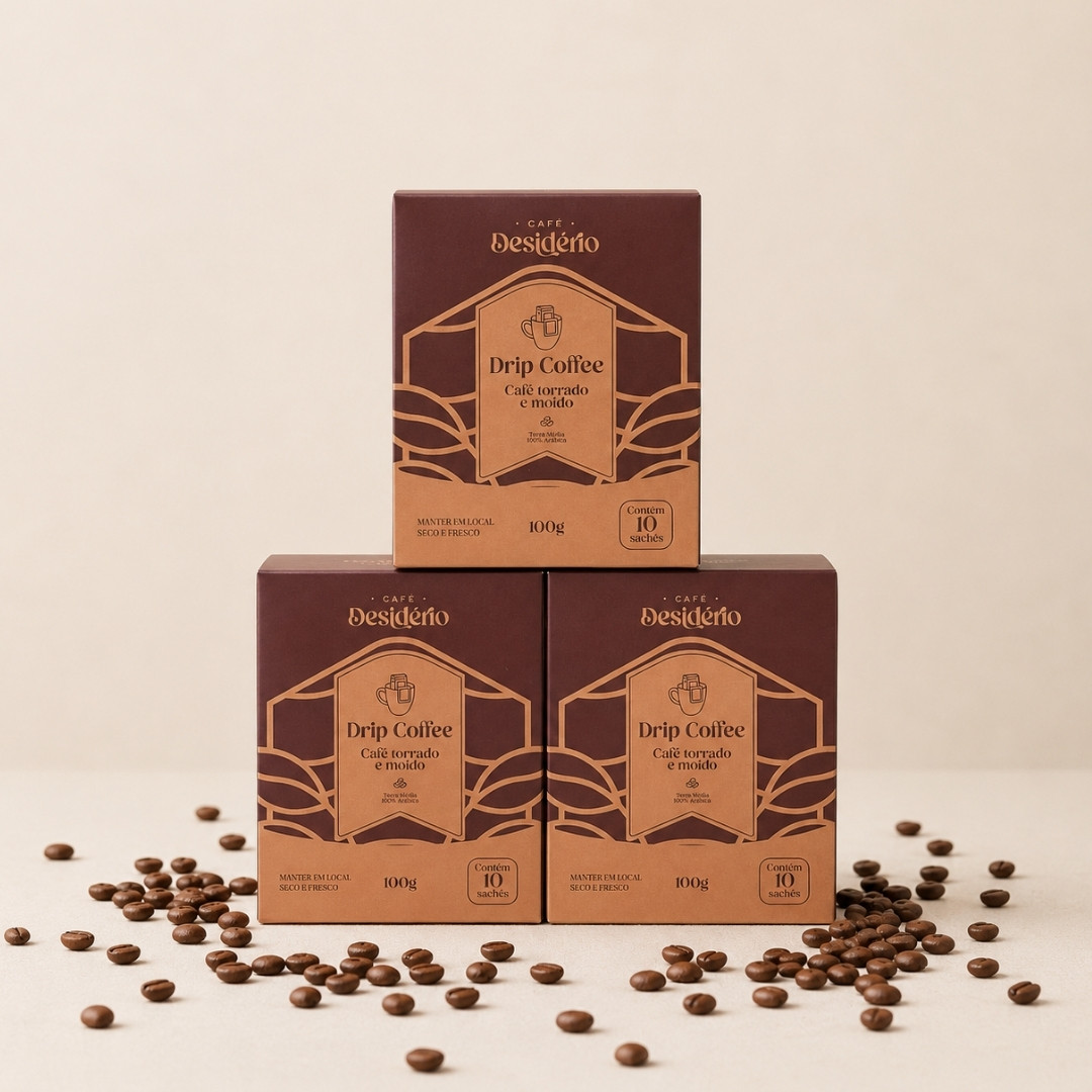 Kit 3 Caixas de Drip Coffee + Frete Grátis
